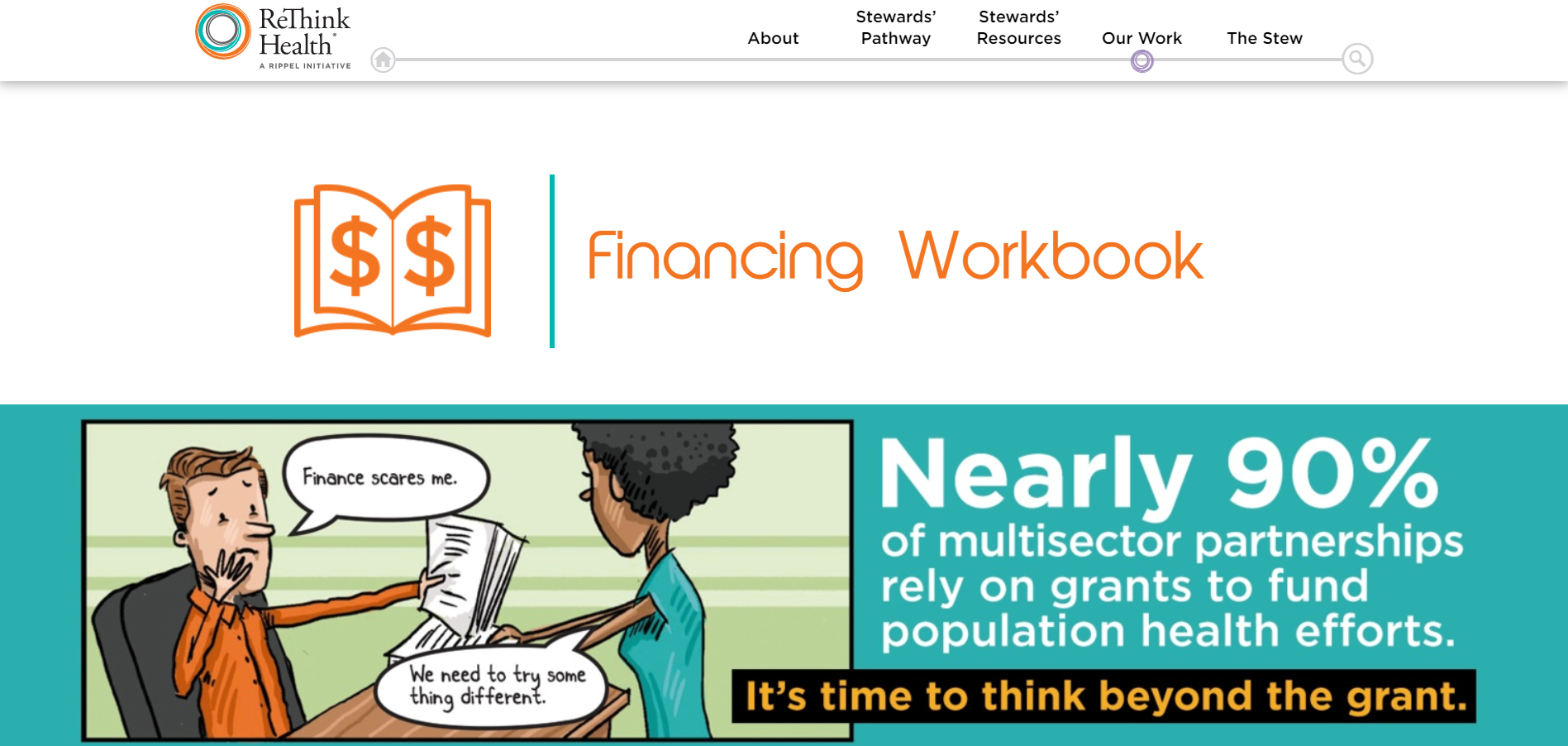 Financing Workbook: It's time to think beyond the grant.
