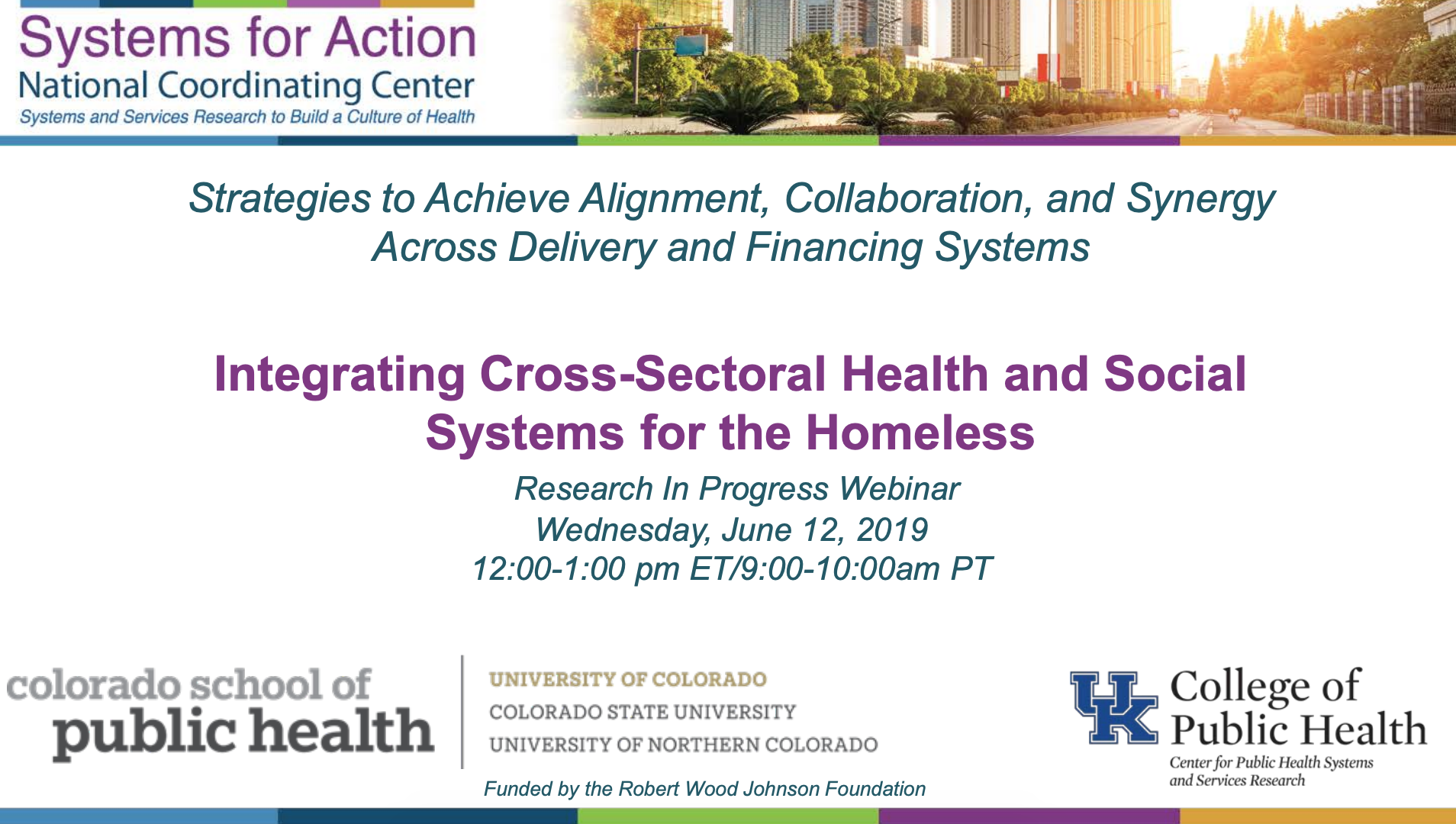 Strategies to Achieve Alignment, Collaboration, and Synergy Across Delivery and Financing Systems: Integrating Cross-Sectoral Health and Social Systems for the Homeless