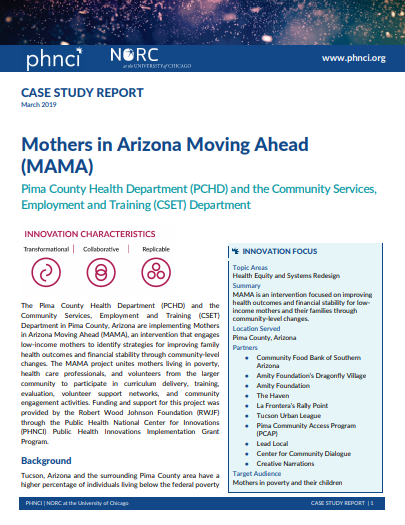Mothers in Arizona Moving Ahead (MAMA)