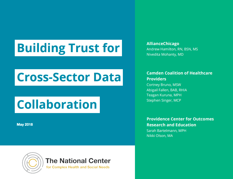 Building Trust for Cross-Sector Data Collaboration