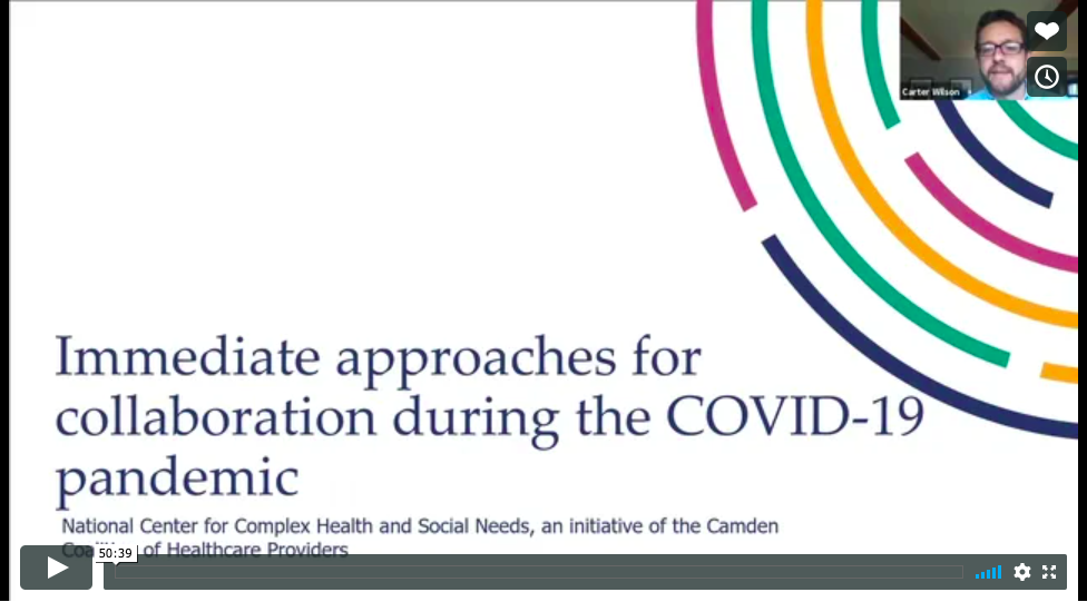 Immediate approaches for collaboration during the COVID-19 pandemic