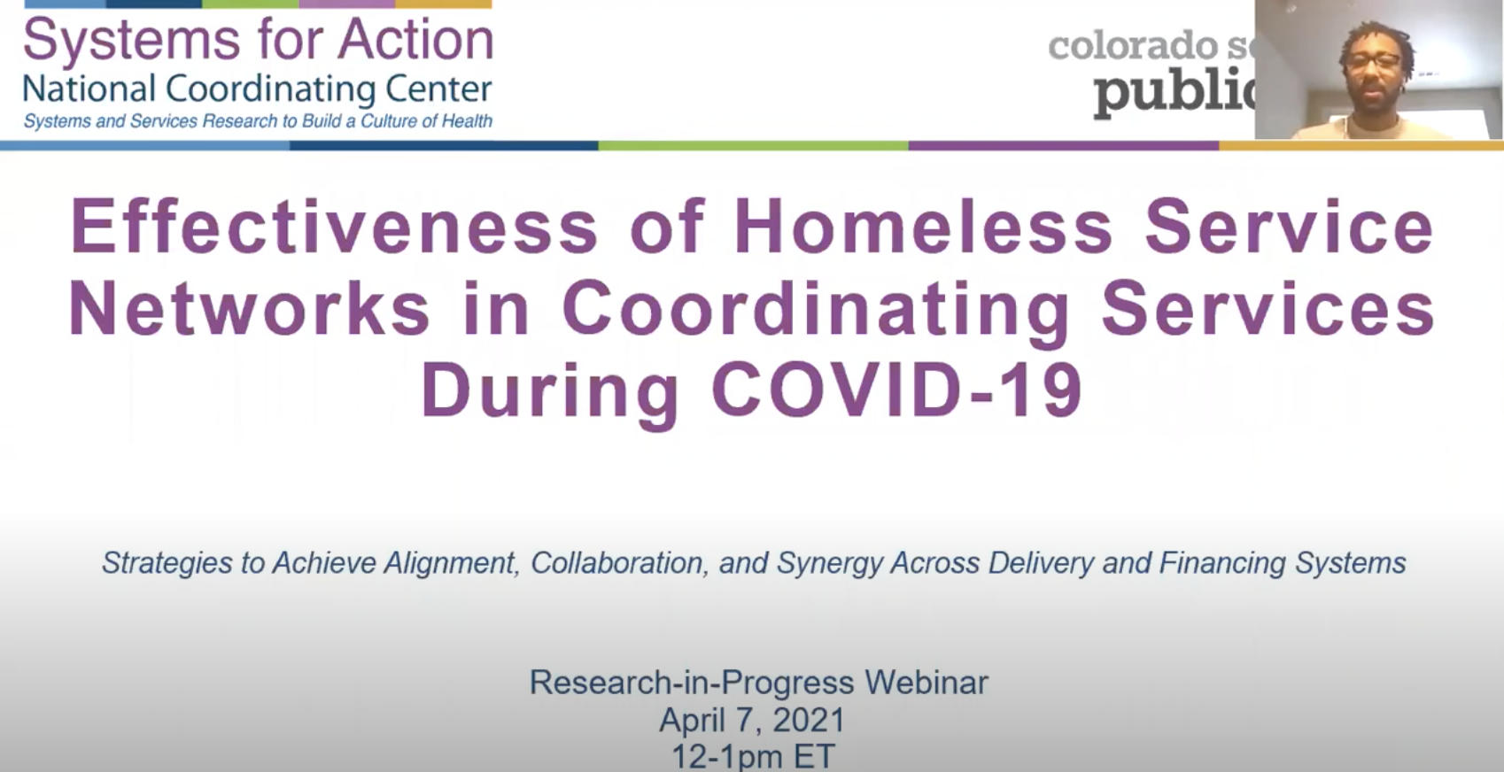 Effectiveness of Homeless Service Networks in Coordinating Services during COVID-19