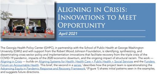 Aligning in Crisis: Innovations to Meet Opportunity