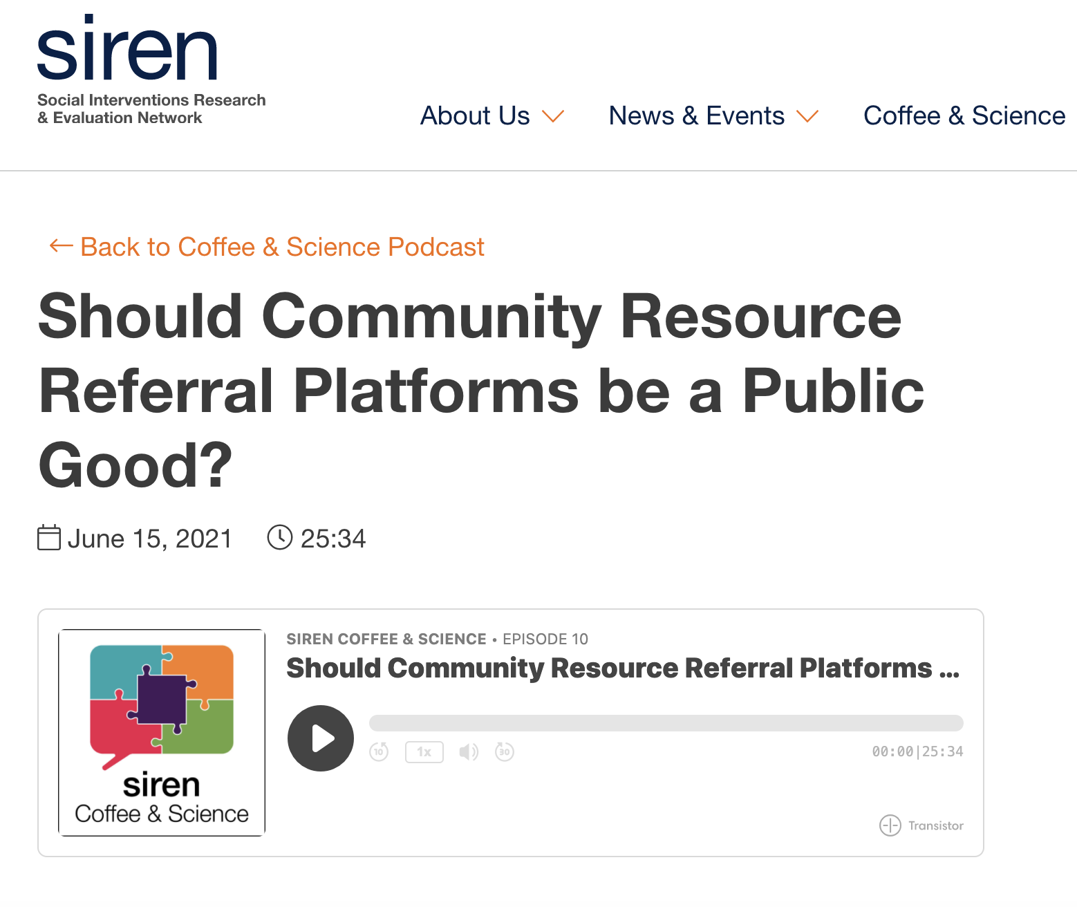 Should Community Resource Referral Platforms be a Public Good?