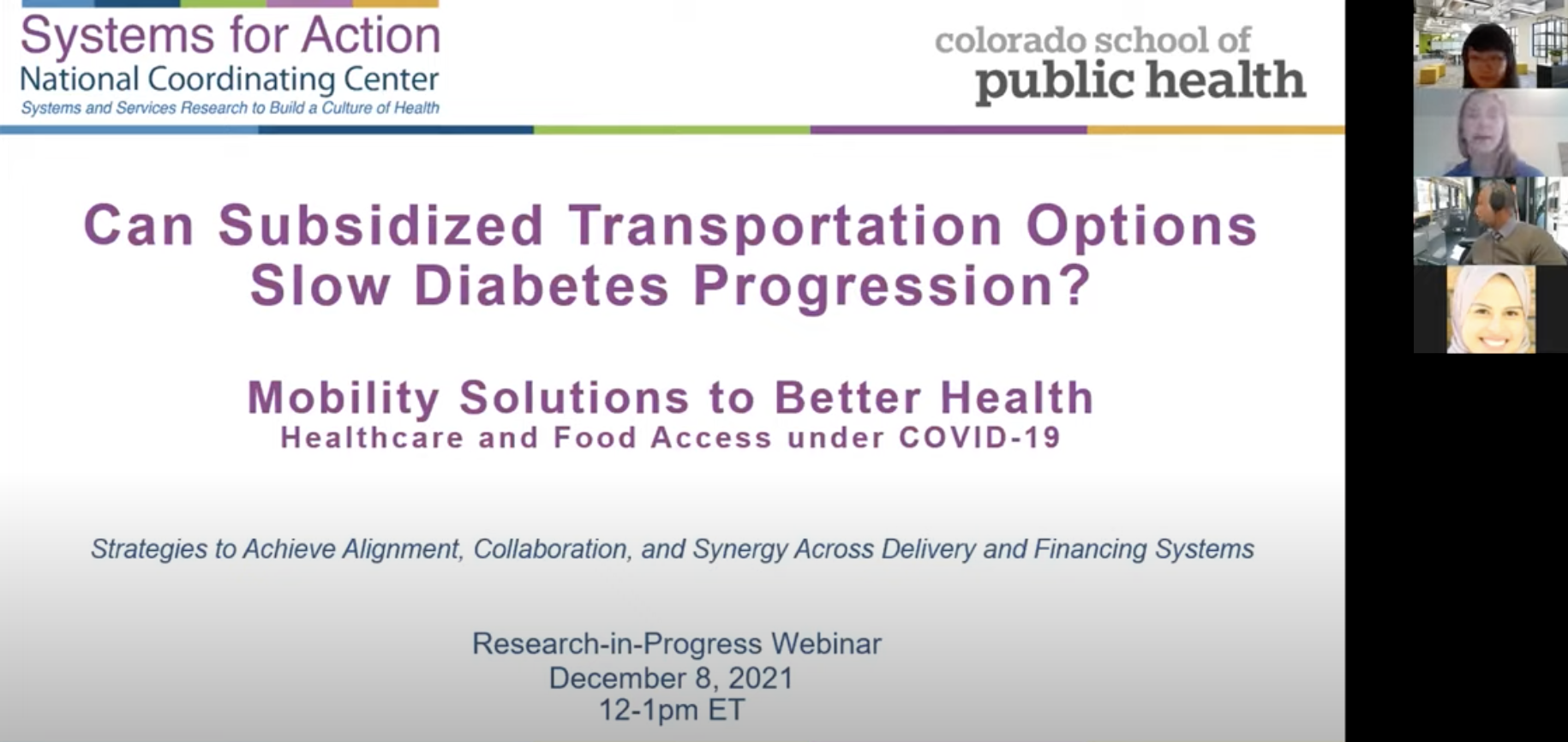 Can Subsidized Transportation Options Slow Diabetes Progression?