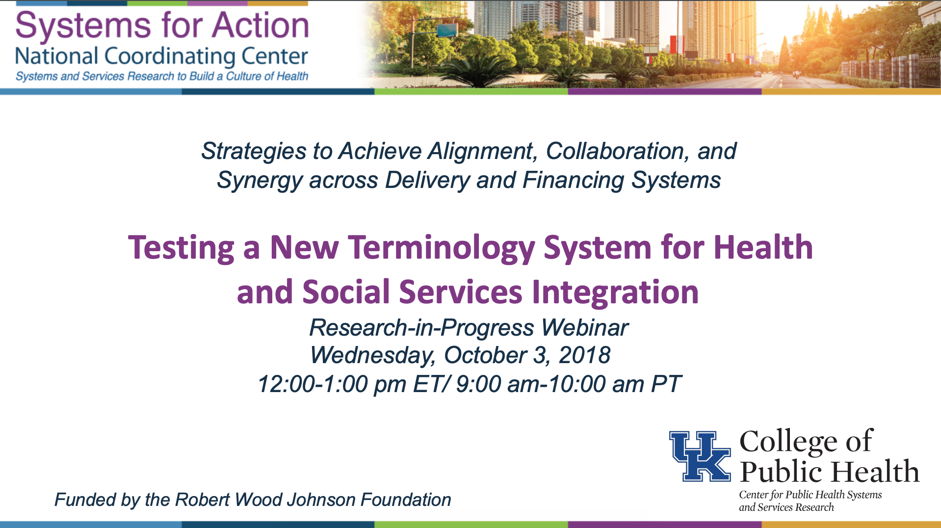 Strategies to Achieve Alignment, Collaboration, and Synergy across Delivery and Financing Systems: Testing a New Terminology System for Health and Social Services Integration