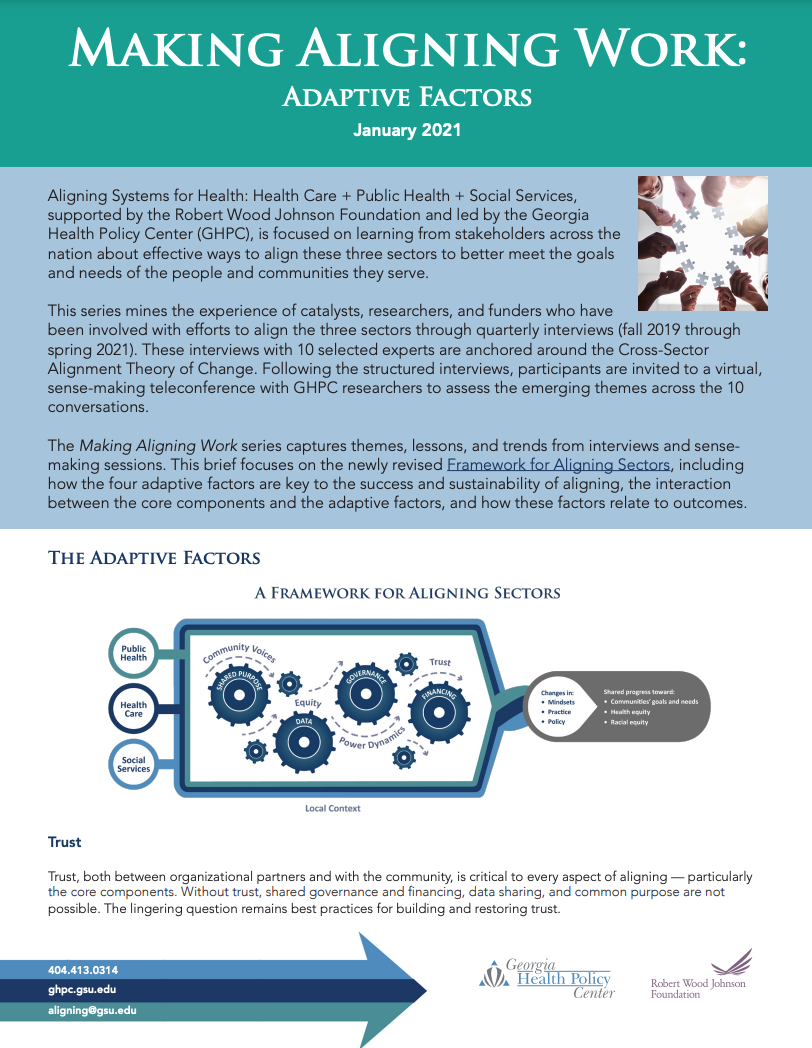 Making Aligning Work: Adaptive Factors