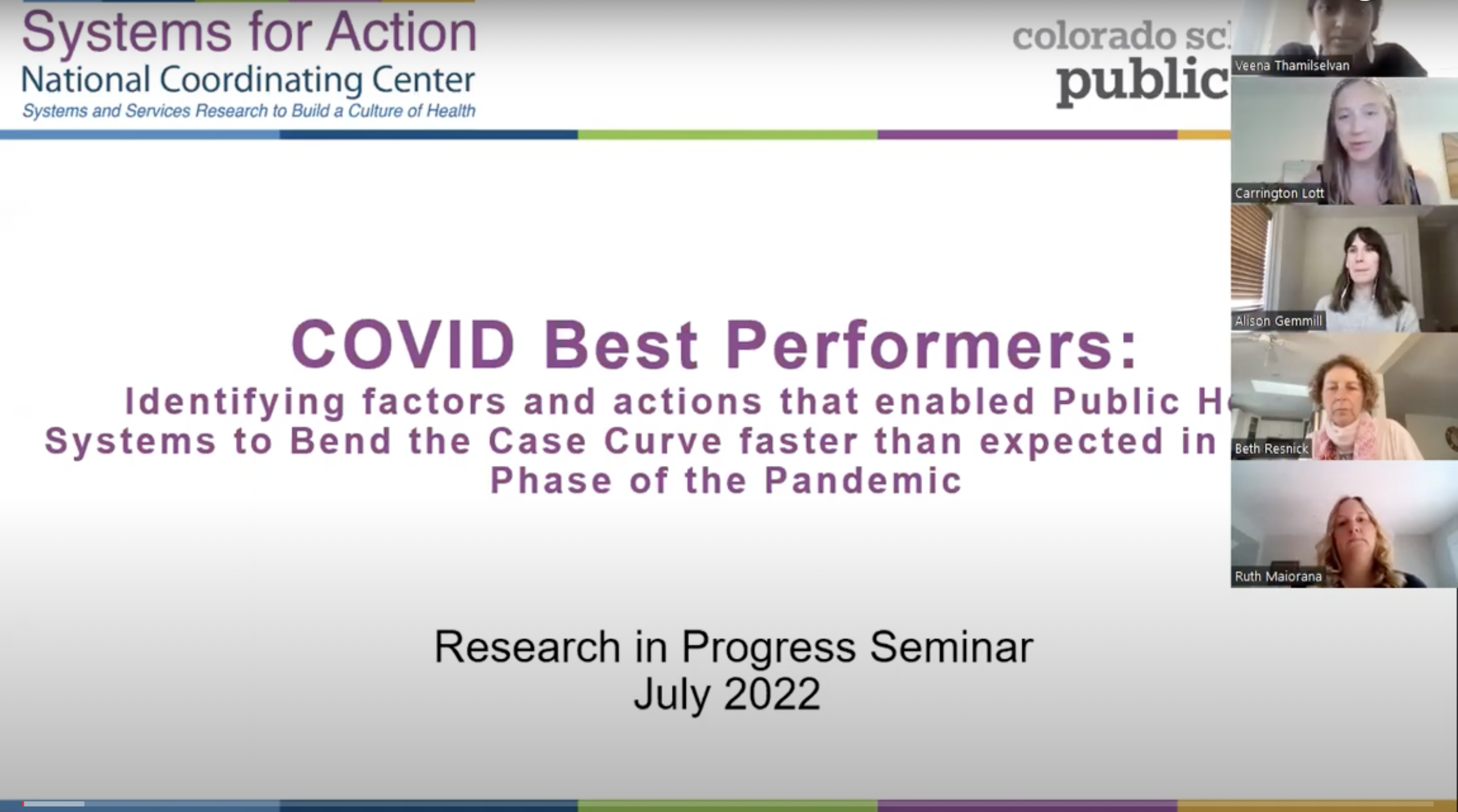 Multi-Dimensional COVID-19 Control in the U.S.