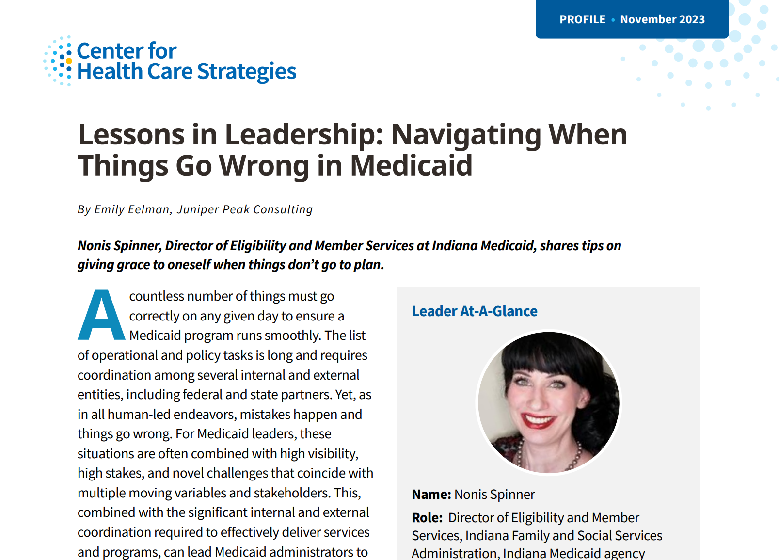 Navigating When Things Go Wrong in Medicaid